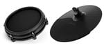 Alesis Nitro Mesh Expansion Kit Tom/Cymbal/Mounts Front View